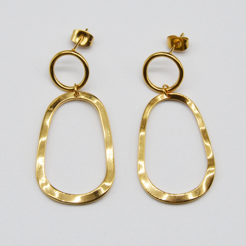 Rozsdamentes acél fülbevalók és fülbevalók rfber0061