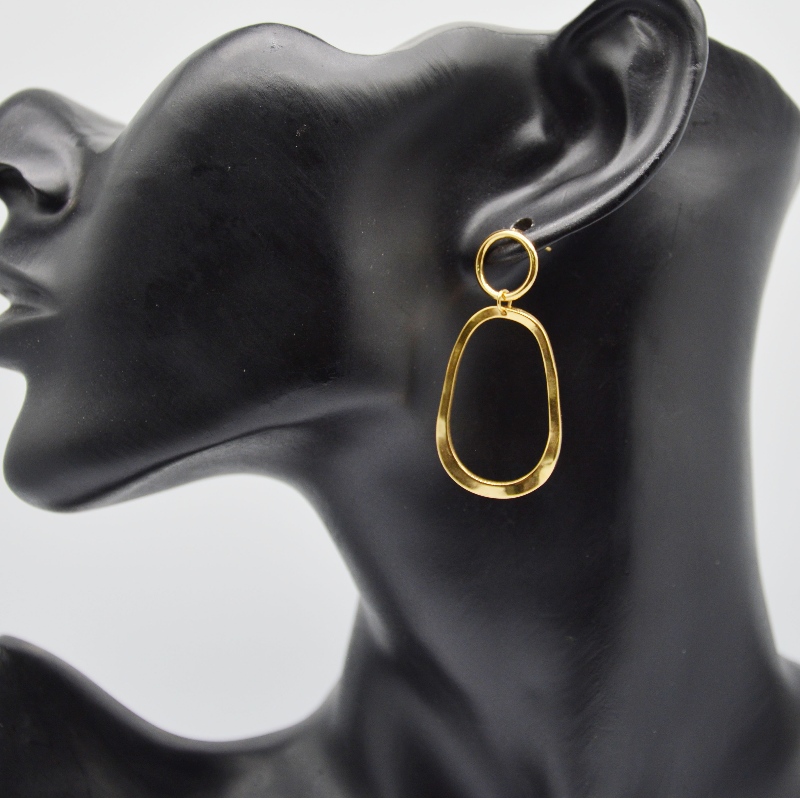 Rozsdamentes acél fülbevalók és fülbevalók rfber0061