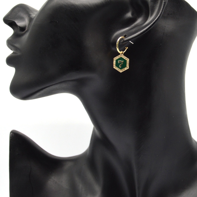 Divatékszer, rozsdamentes acél ékszer, rozsdamentes acél fülbevaló, gyémánt fülbevaló, gyémánt fülbevaló, strasszon, Zircon rfad0065