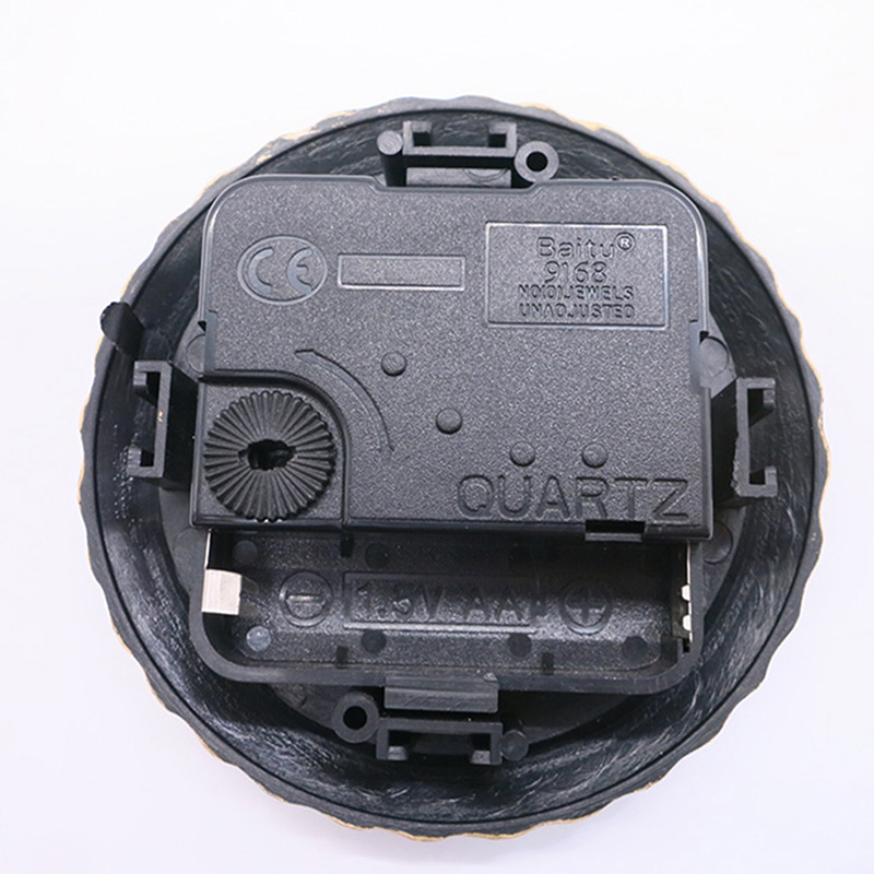 Antique Black Wall Clock beszúrás 95MM- átmérővel