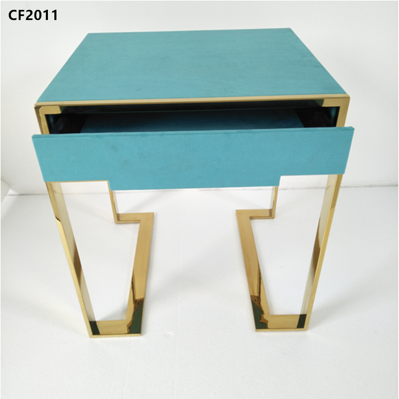 Éjjeli állvány, rozsdamentes acél éjjeliszekrény, egyedi éjjeliszekrény, hotel egyedi éjjeliszekrény