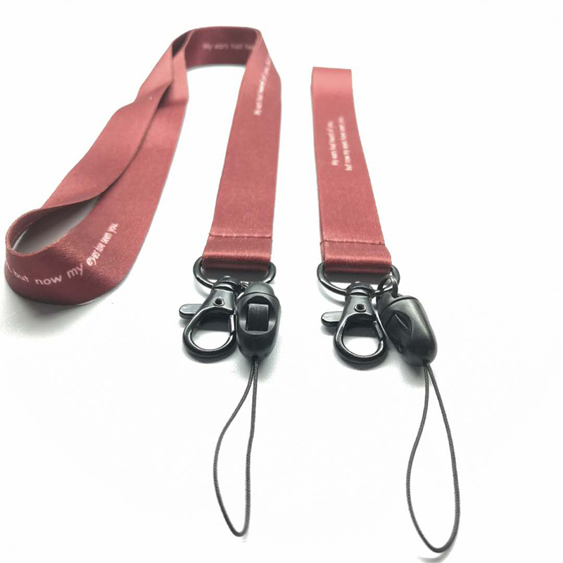 A gyári közvetlen értékesítés során a kötélen lógó, mobiltelefonon lógó kötél tanúsítványa, kötéllel kötött butik, akasztott kötél, személyre szabott logó, nagykereskedelem