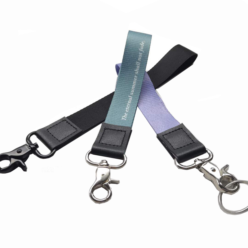 Gyárilag testreszabott zsinór nagykereskedelem Key Chain Lanyard butik kézi kötél poliészter Lanyard