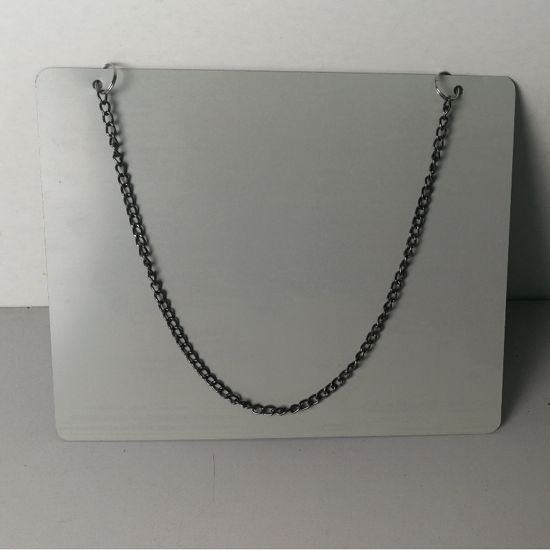 Fali lógó fém ón jel figyelmeztető jel