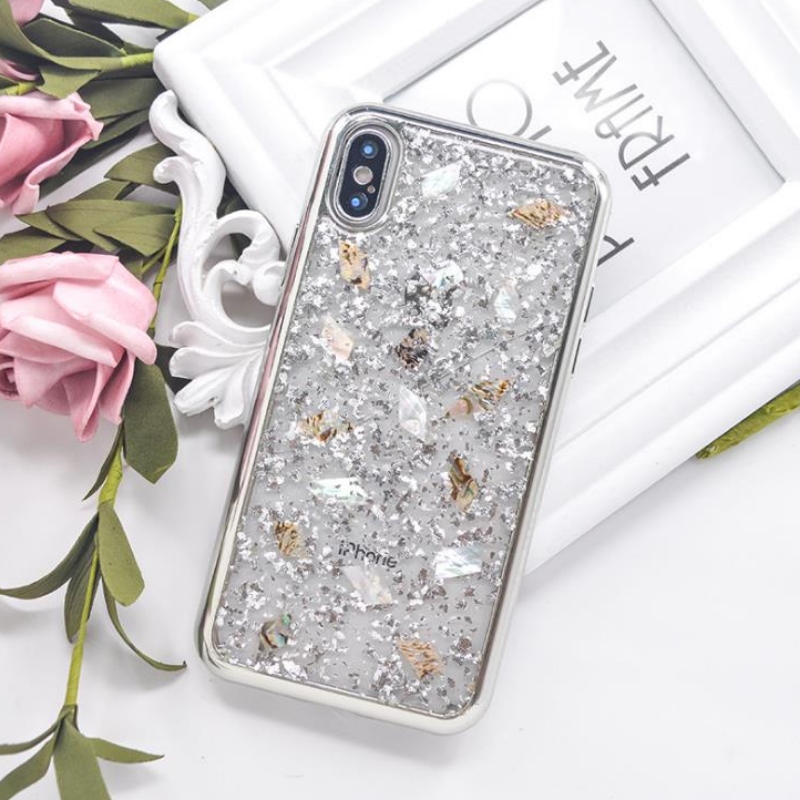 Az Apple közvetlen értékesítéséhez az iPhone arany fólia bevonatoló széle, színes tündérhéj átlátszó mobilhéj egyedi