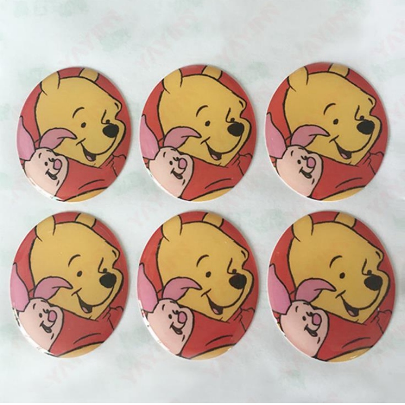 Gyártó gyártmány, átlátszó PVC kristályos ragasztó, ragasztó névtábla, Színes Crystal Pu csepp műanyag