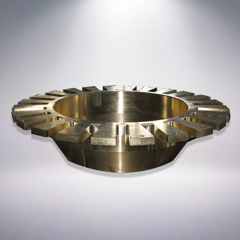 Bronz, sárgaréz persely csapágy, törő persely bányászati ​​gépekhez