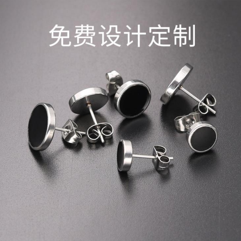 Gyári közvetlen kristálycsepp fülbevalók fülbevalók, átlátszó kristály fülbevalók csepp műanyag PVC csepp műanyag fülbevalók testreszabott