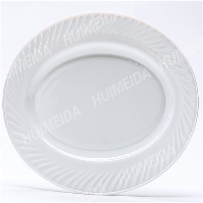 opál üveg üvegeszköz (HYP OVAL PLATE)