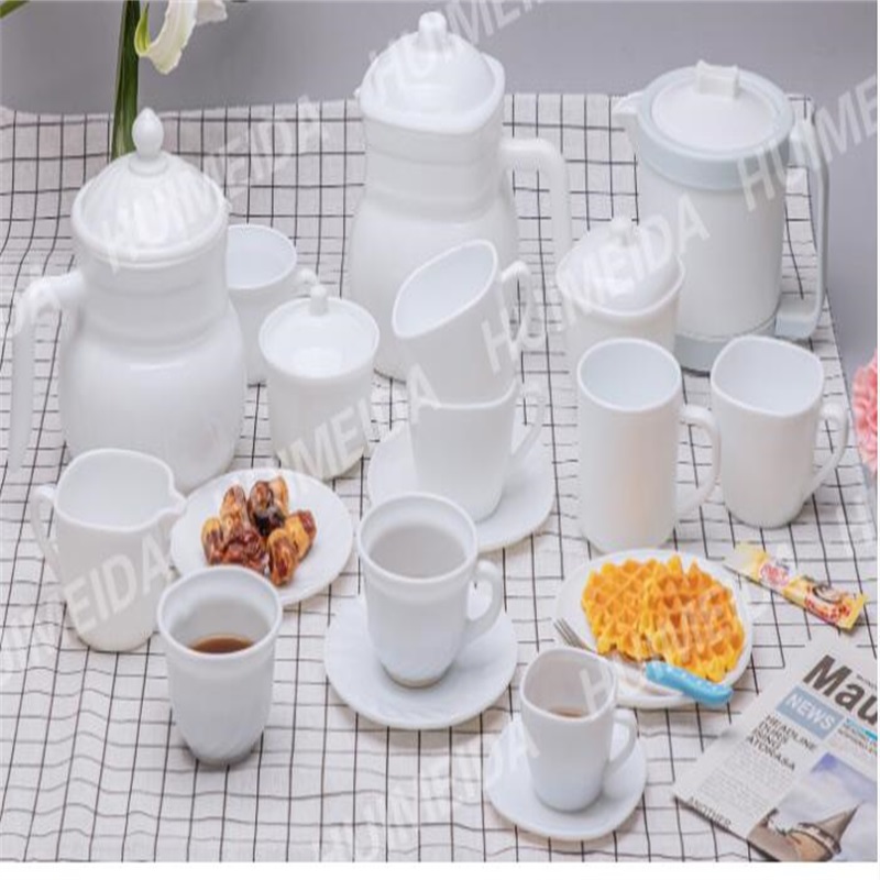 opálüvegből készült vacsorakészlet - kupa sorozat