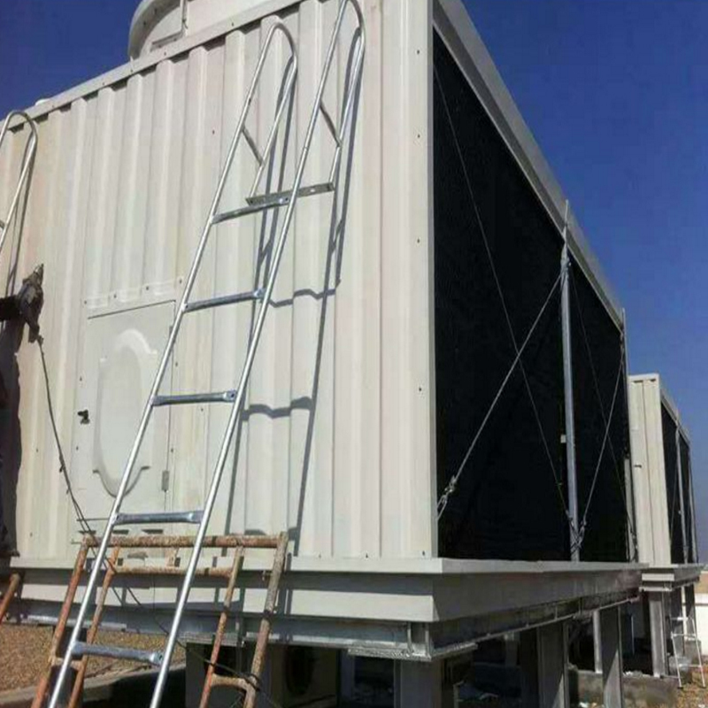 A keresztáramú négyszögletes hűtőtorony szerkezeti jellemzői