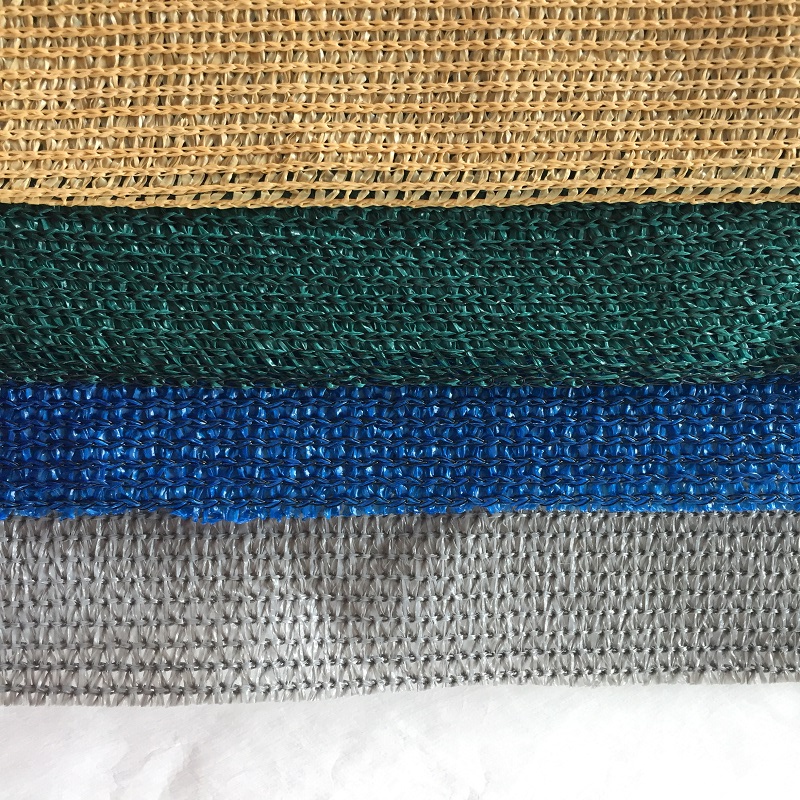 Forró árusító görbe kötött új HDPE mezőgazdasági napernyős háló