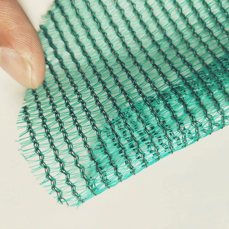 Forró árusító görbe kötött új HDPE mezőgazdasági napernyős háló