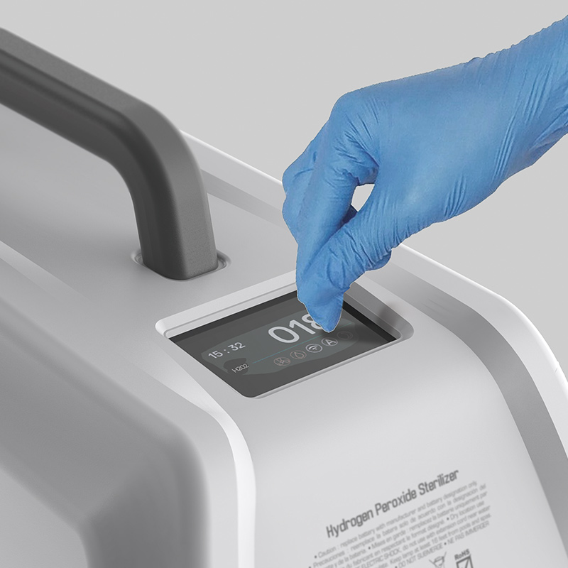 Száraz ködhidrogén-peroxid sterilizáló