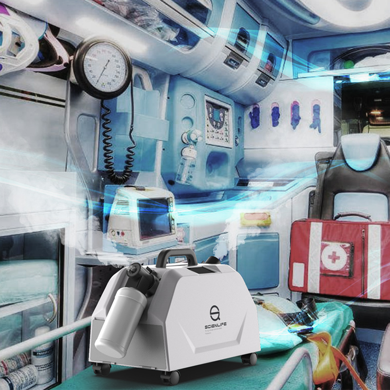 Száraz ködhidrogén-peroxid sterilizáló PRO