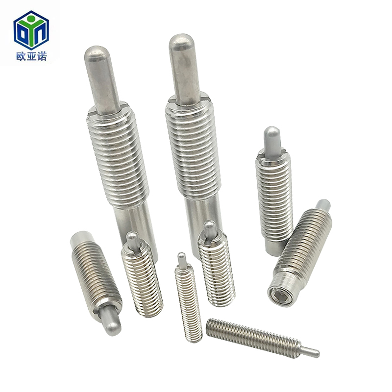 Rozsdamentes acélból készült precíziós rugós dugattyú fogakkal