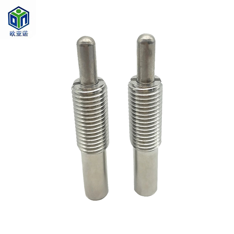 Rozsdamentes acélból készült precíziós rugós dugattyú fogakkal