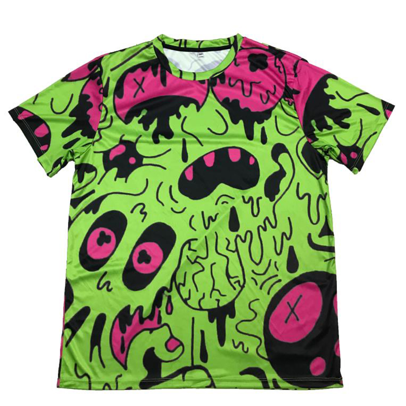 OEM teljes szublimációs nyomtatott póló nagykereskedelmi ruházat egyedi hosszú ujjú póló