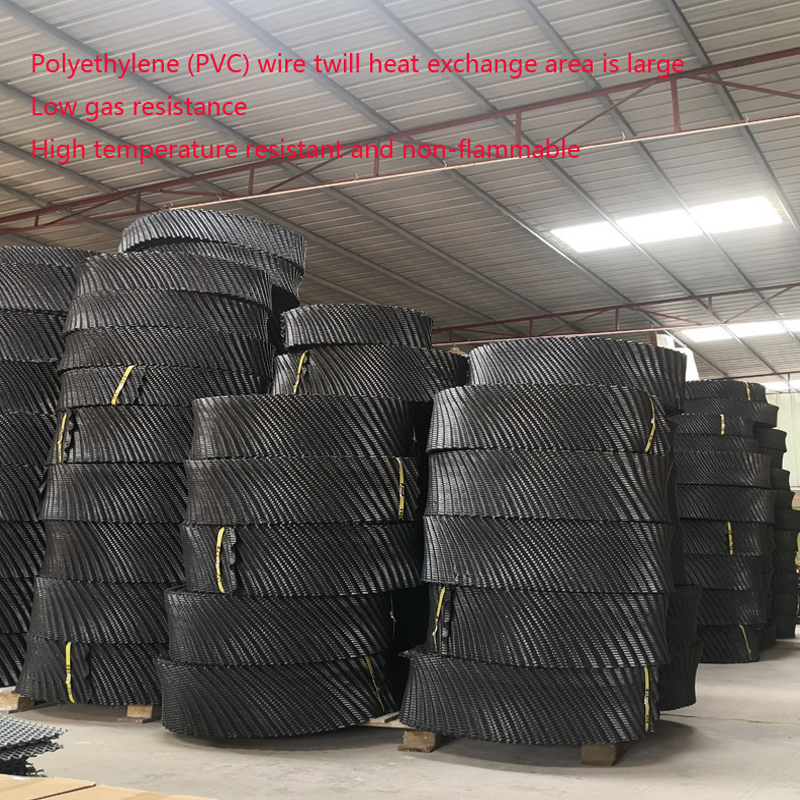 Ellenáramú, kör alakú hűtőtorony keresztáramú, négyzet alakú hideg víztorony szállítója