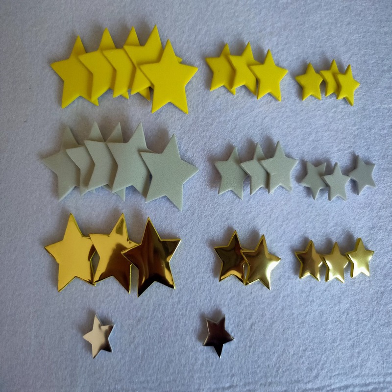 EVA szív EVA csillagok