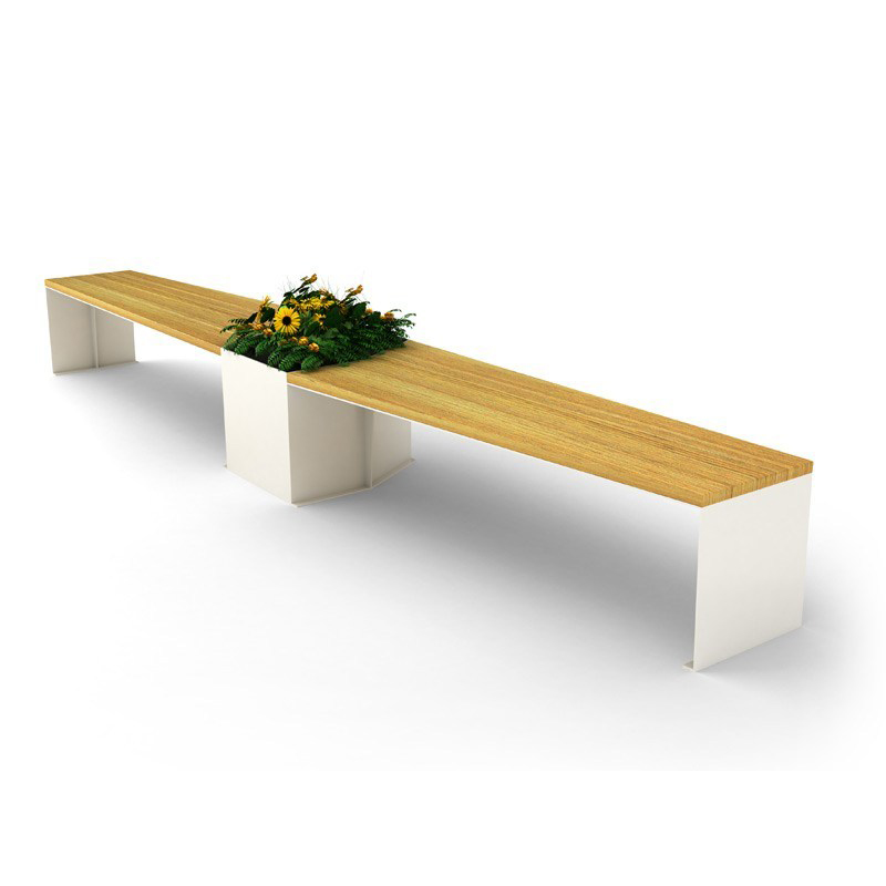 Energy Saving Custommed Color Shape Smart Solar Powered Bench