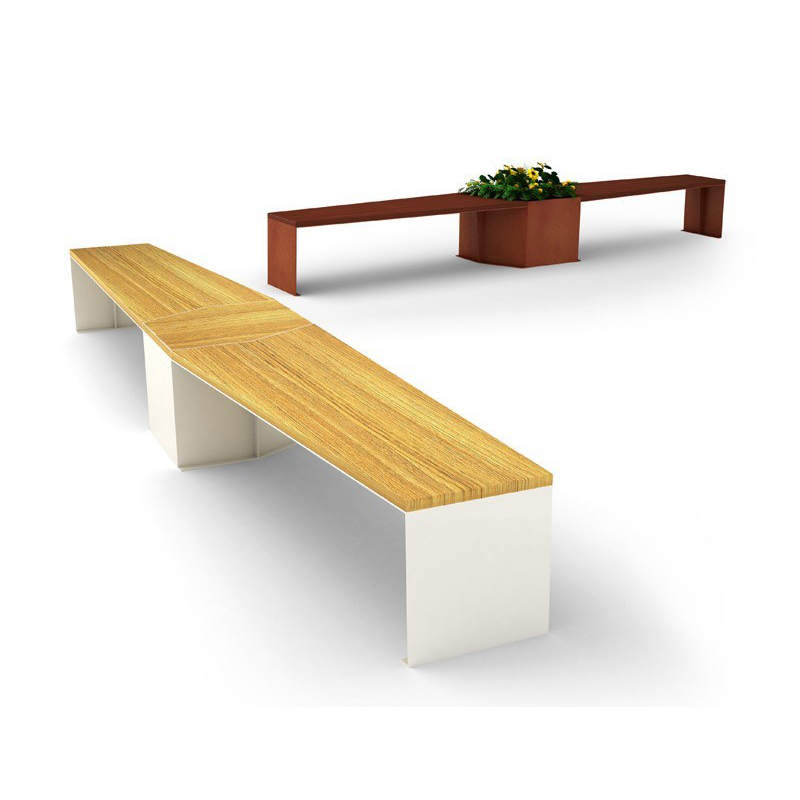 Energy Saving Custommed Color Shape Smart Solar Powered Bench