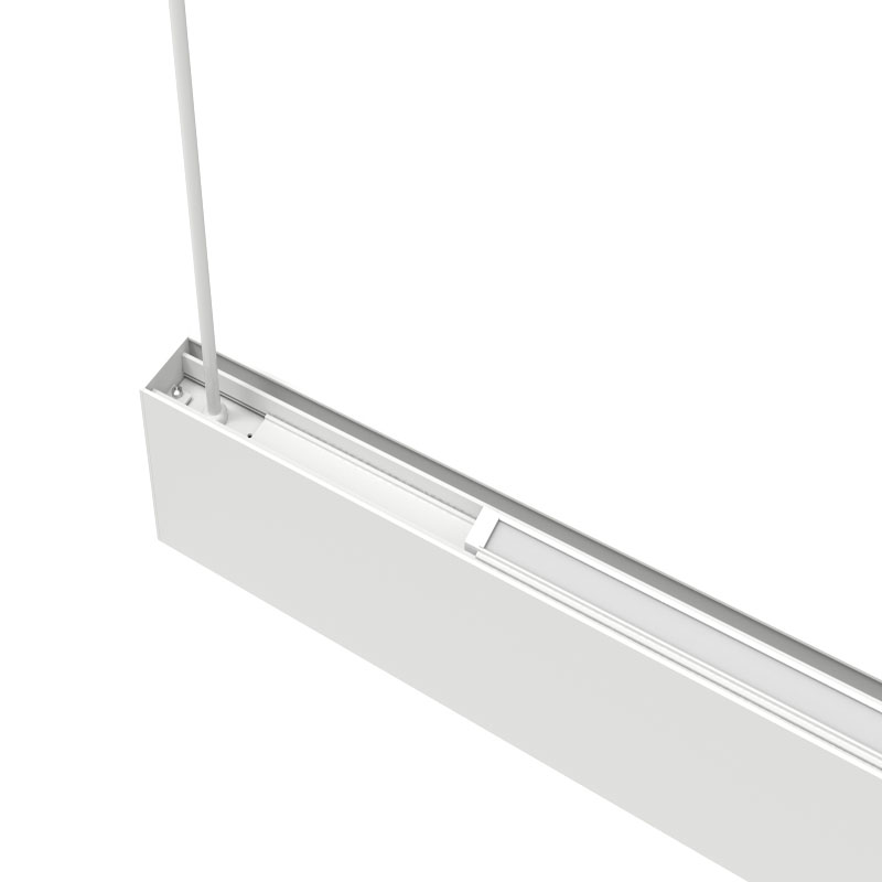 Tükröződésgátló UGR u003C16 csavar nélküli megoldás LED lineáris fény az irodai osztálytermi bevásárlóközpont divatüzletéhez