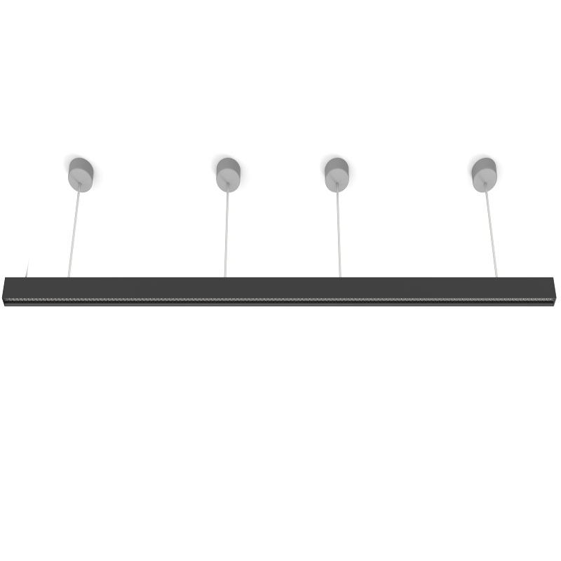 Tükröződésgátló UGR \u003C16 csavar nélküli megoldás LED lineáris fény az irodai osztálytermi bevásárlóközpont divatüzletéhez