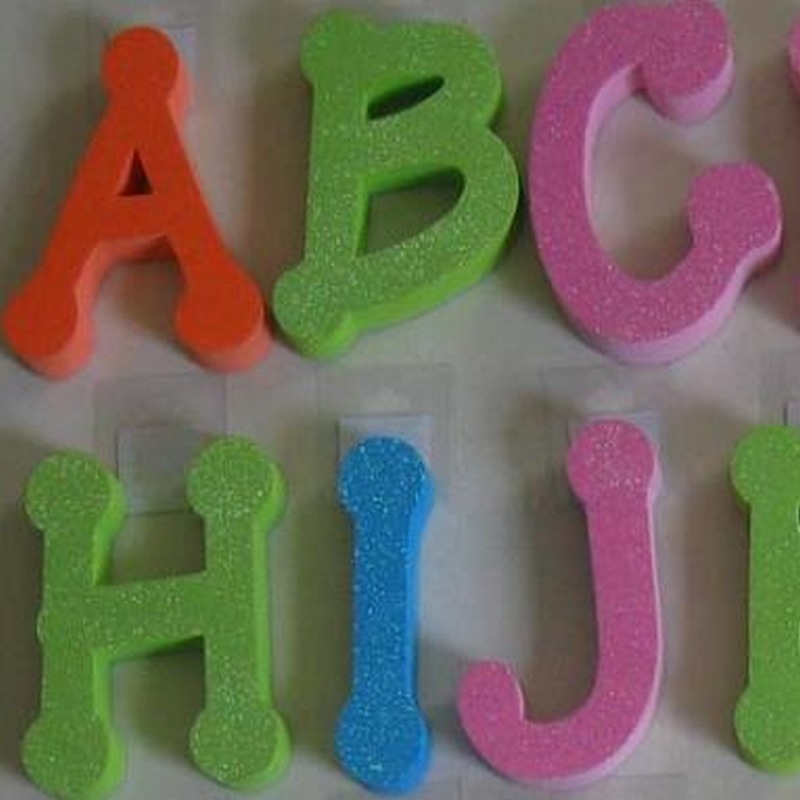 Hab Glitter levél EVA levél Hab levél