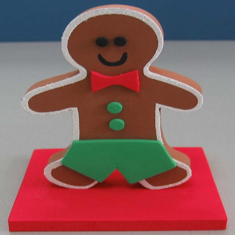FÁM Xmas man Foam Santa Claus Foam Gingerbread