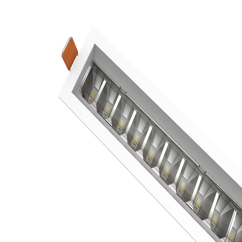 Kínai gyári nagykereskedelmi süllyesztett lineáris fény a Shopping Mall Art Museum számára