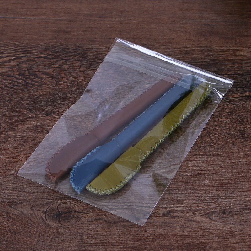 Opp átlátszó öntapadós tömítőzsákok, ruházat, táskák, gyári használatra