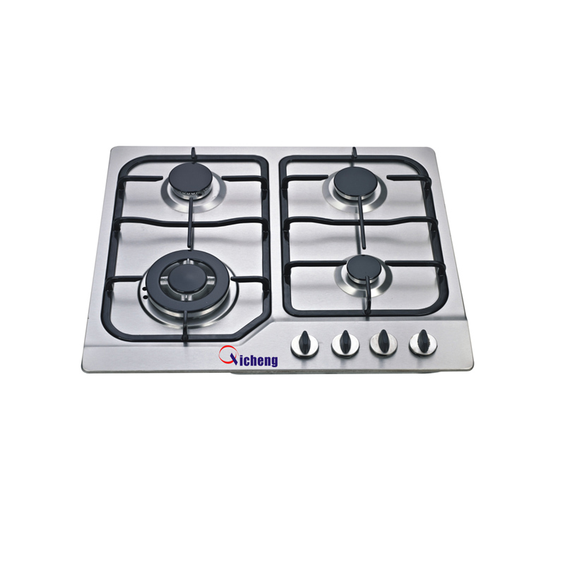 gyártó főzőkészülékek 4 rozsdamentes acél gáztűzhely