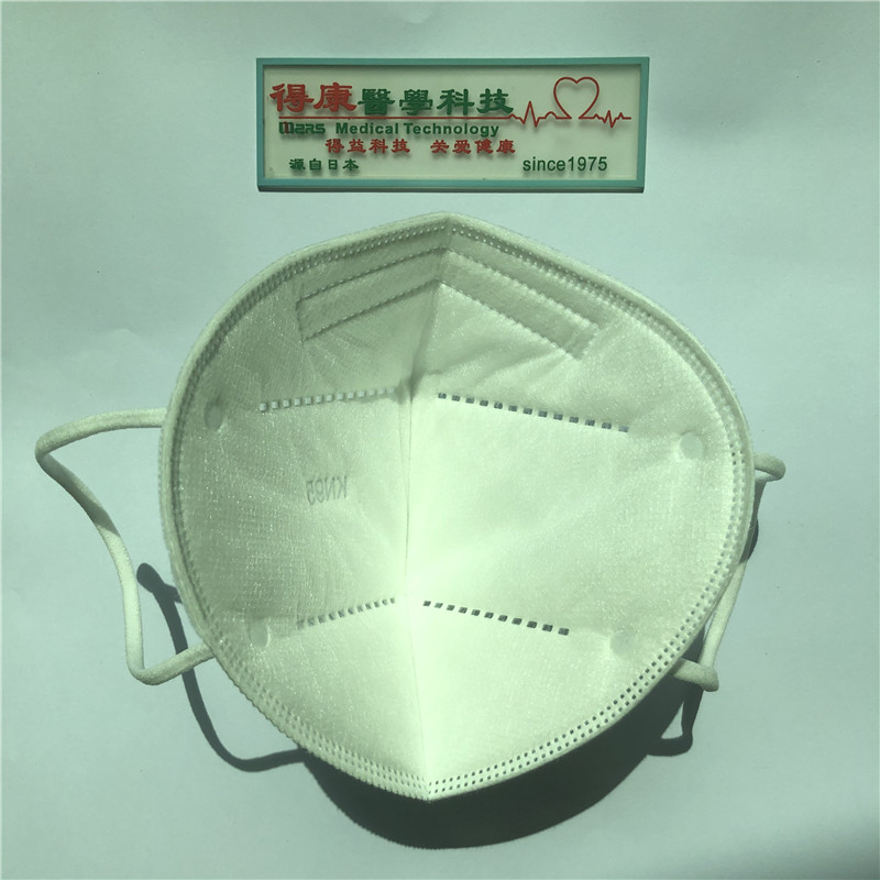 Osztály légtelenítő szeleppel Porszívó nélküli Earloop típusú arcmaszk KN95