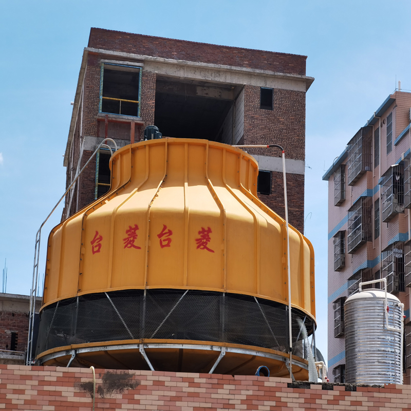 Vízhűtő torony az üveg ellenáramú, alacsony zajszintű hűtőtorony központi léghűtő berendezéséhez