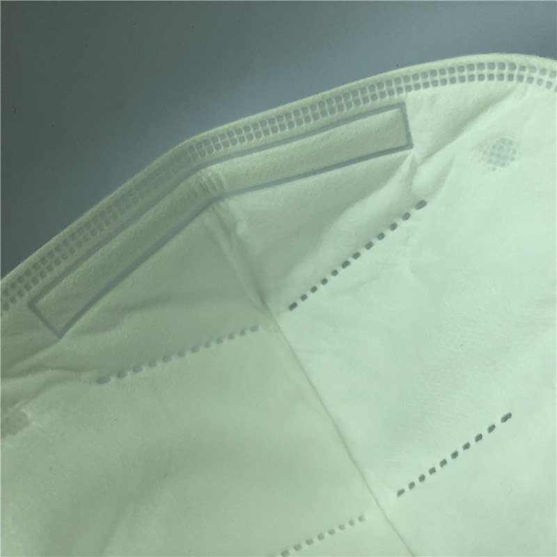 Személyes, nem szőtt N95 hajtogató félarc maszk