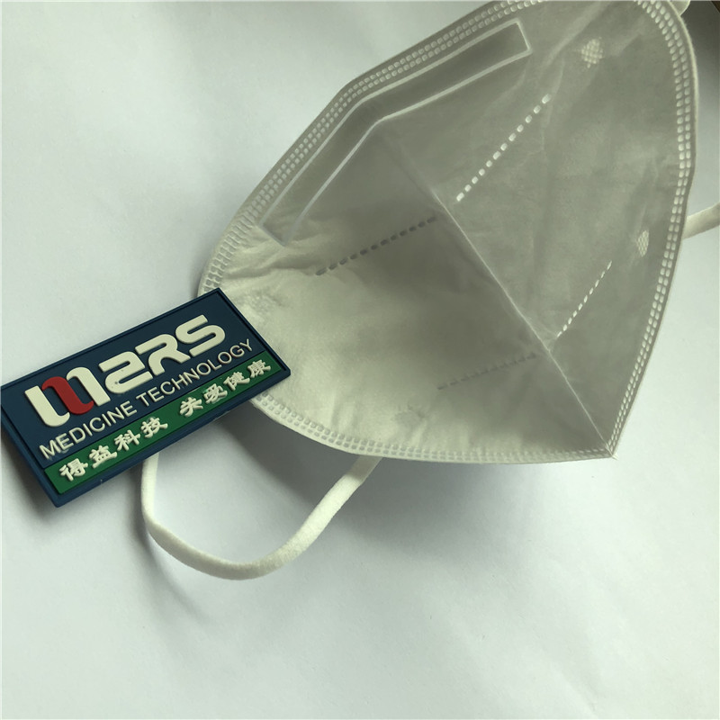 Nem szőtt, Eldobható arc maszk Füloop N95 4 Ply védelem