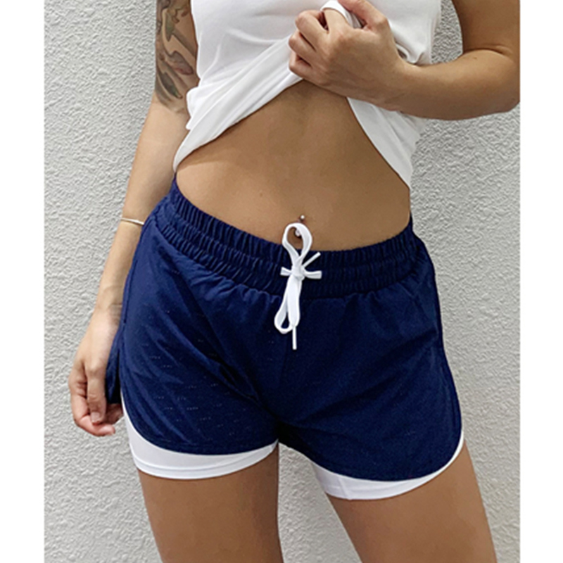 Két emeletes csipkés sportsoknok. Légáteresztő háló gyors, száraz futású tornaterem nadrág