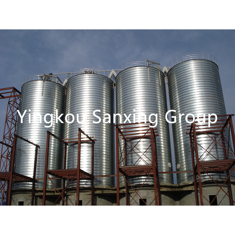 Spirálos varrás típusa Steel Silo Machine