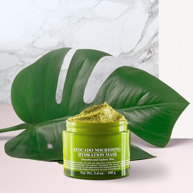 Avokádó tápláló hidratáló maszk
