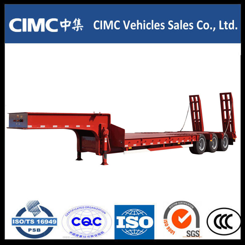 CIMC nehézgépkocsi alsó fekvésű félpótkocsi