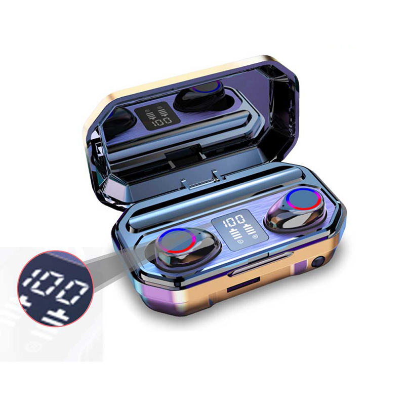 M12 Tws Bluetooth fejhallgató fülhallgató Power Bank funkcióval, Ipx-5 vízálló fülhallgató