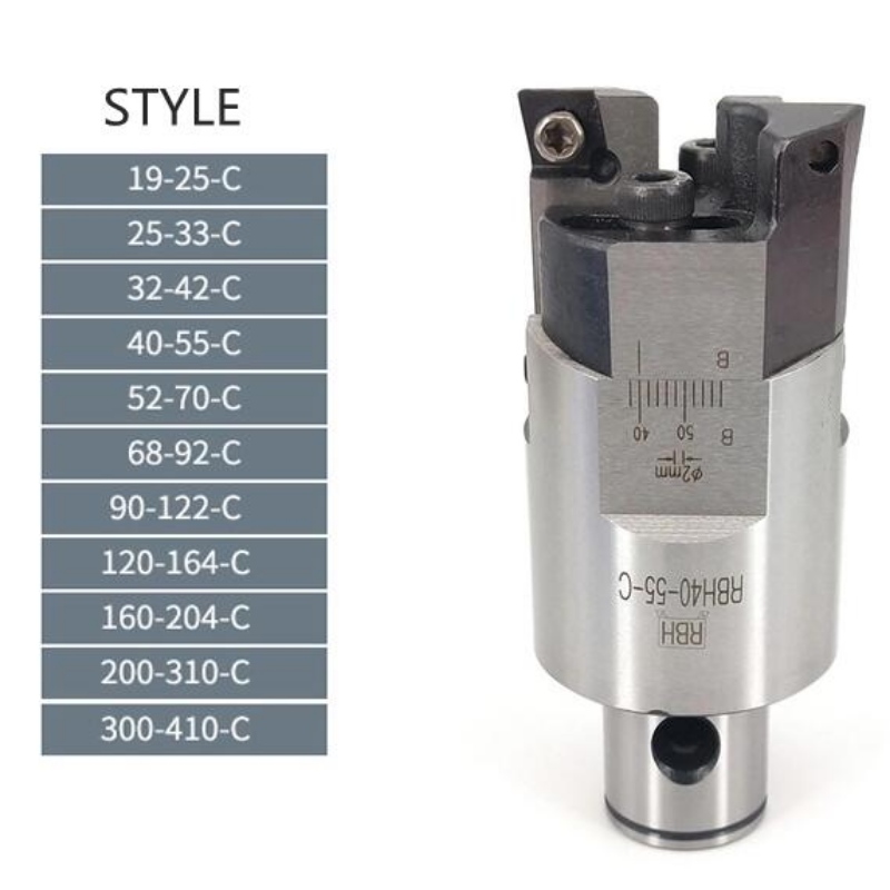 Durva fúrószériák: RBH25-33 mm-es többfúrású, fúrószerszámok