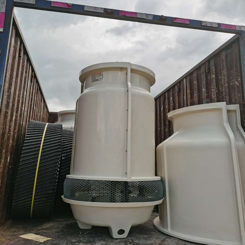 8 tonna kicsi üveg acélból készült vízhűtő torony