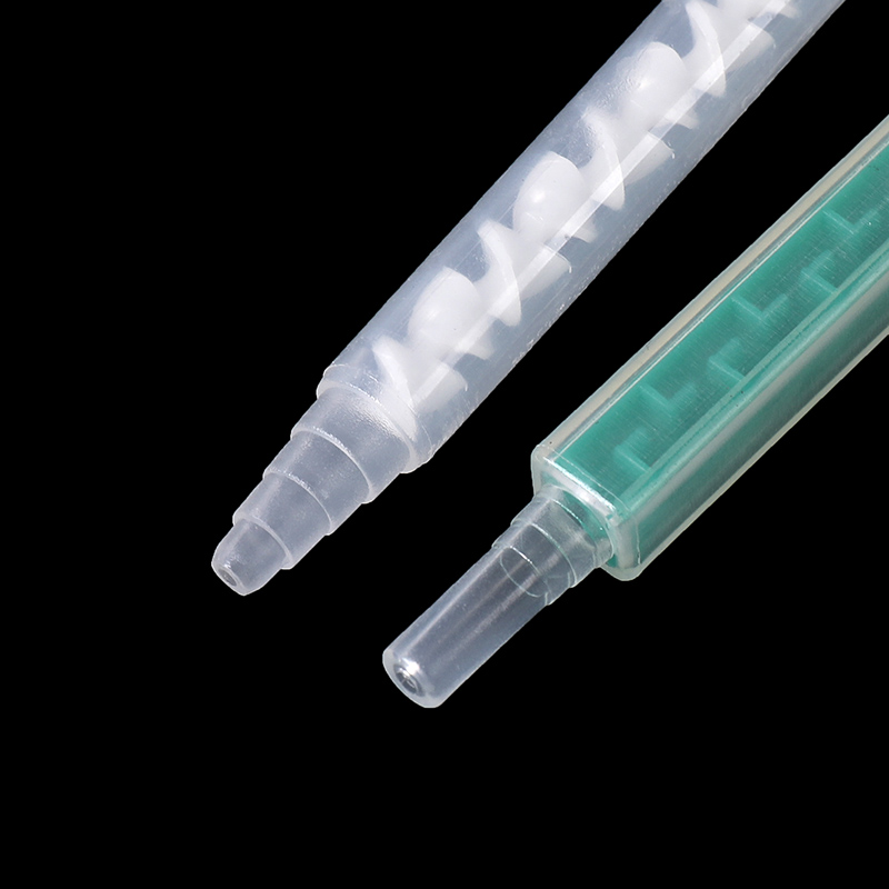 Resin Static Mixer MA6-16(zöld),MA3.0-17S, mix Nozzles for Duo Pack Epoxies Bayonet Square POM Material Mix Tube