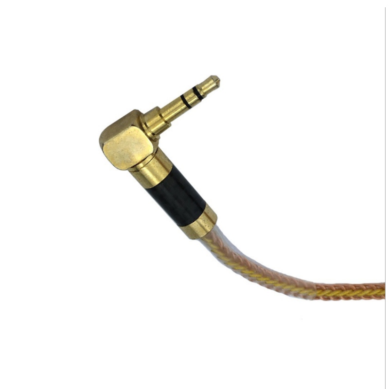 Egyedi 3.5MMCX Mobil car audio line AUX könyök 8 diy mobiltelefon kapcsolat a vonal rögzítéséhez