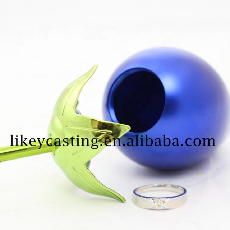 Eredeti gyári OEM nagynyomású kovácsolt alumíniumöntvény és dekorációs ajándék és örökzöld rózsa