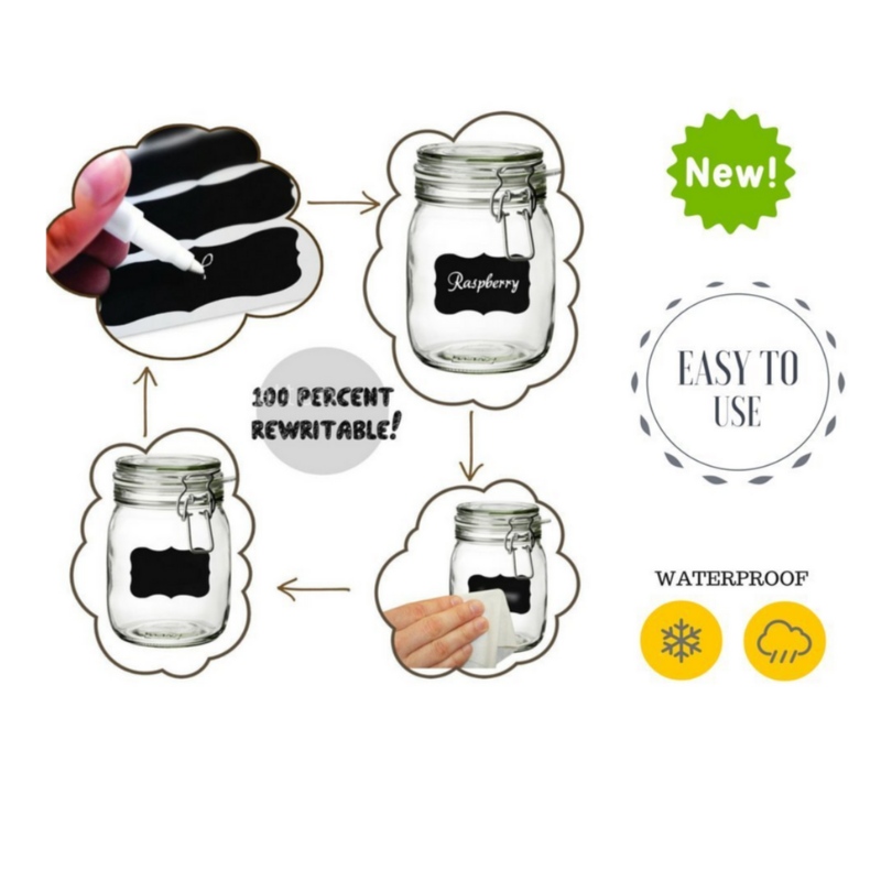 A4-es CHALKBOARD LABLE matrica