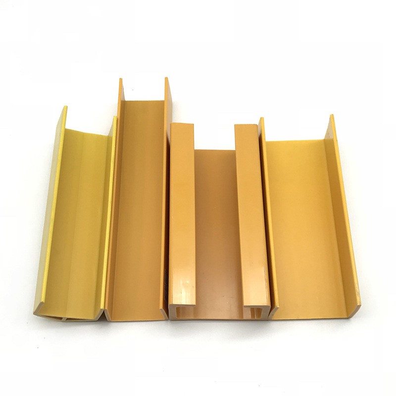 Testreszabott többféle U alakú csatorna ABS UPVC PP PE PVC műanyag extrudáló profilok a gép védelmi díszítéséhez