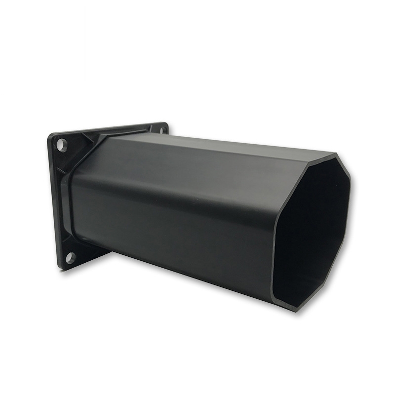 Egyedi PVC műanyag, oktagonális cső kiegészítő cső strandzuhanyzó berendezéshez